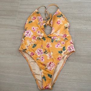 PacSun Floral One Piece